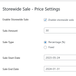 Storewide Sale For WoooCommerce - 2