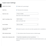 Cart To Quote For WooCommerce - 2