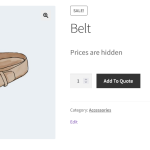 Cart To Quote For WooCommerce - 6